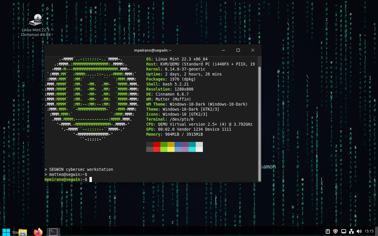 Terminal neofetch